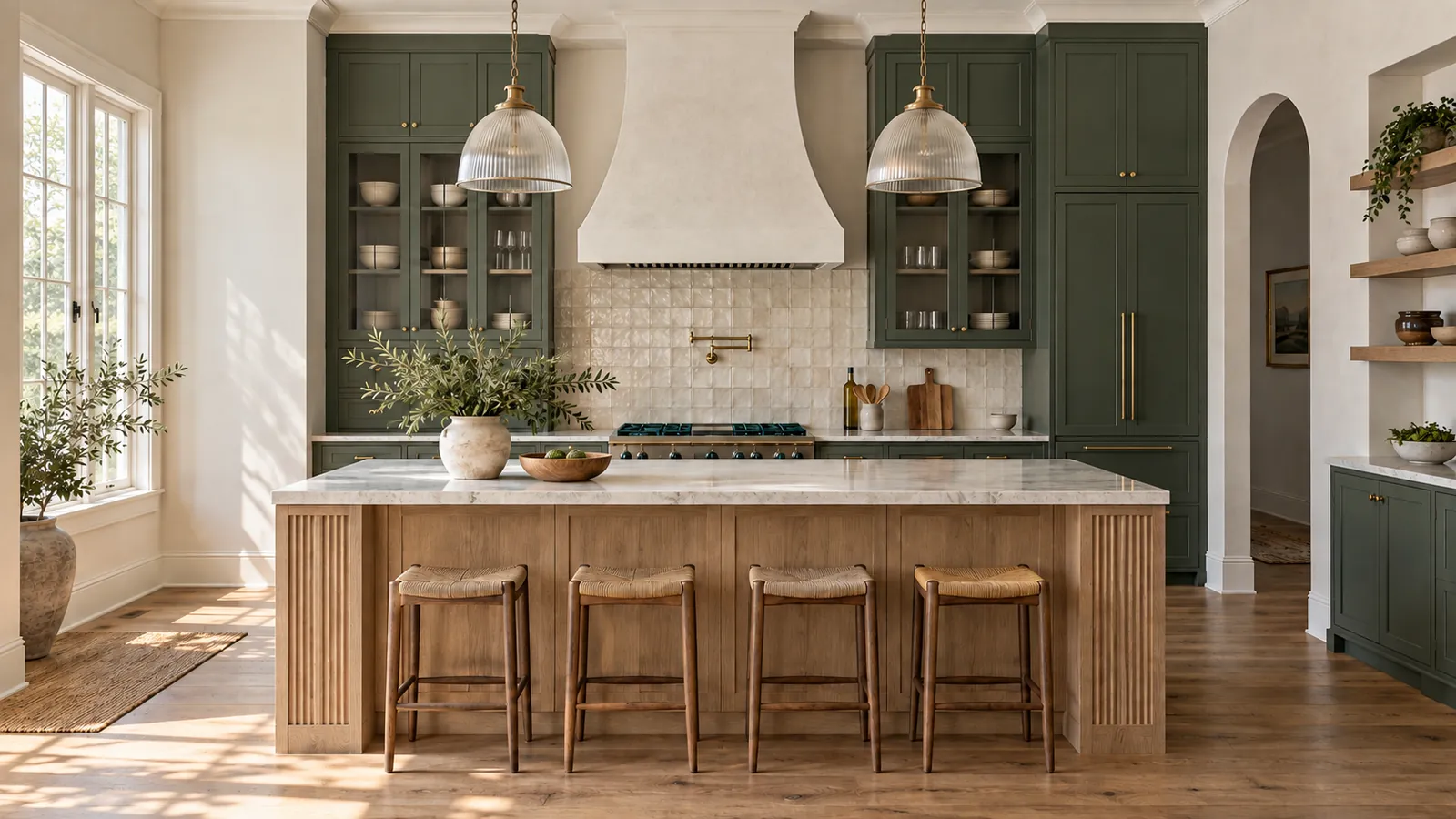 The kitchen from job 26-114 in the finish you picked